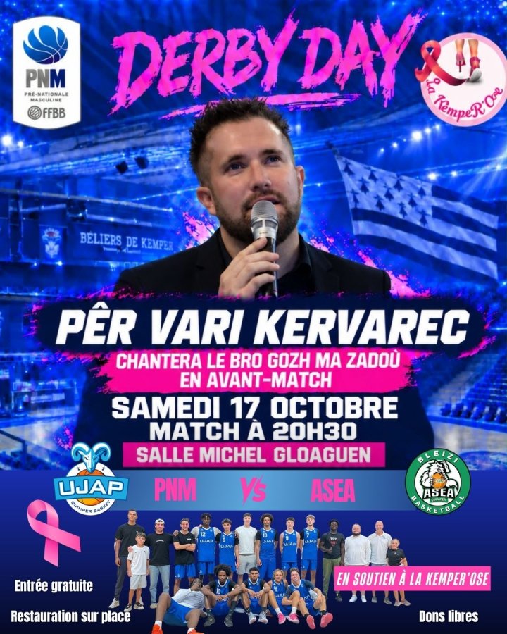 La fête du basket Quimpérois pour la bonne cause !