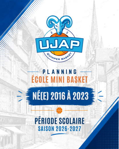 Reprise du basket : le planning des entraînements est disponible !